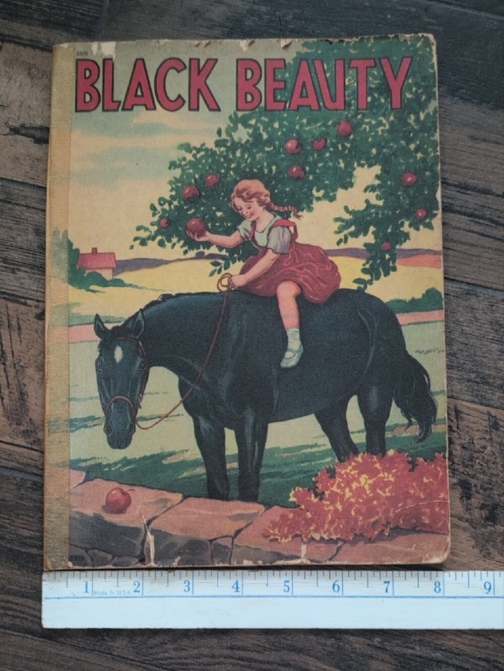 Black Beauty 1920's Vintage Antique Children Book Retro Cover Illustration Rare - Picture 14 of 14